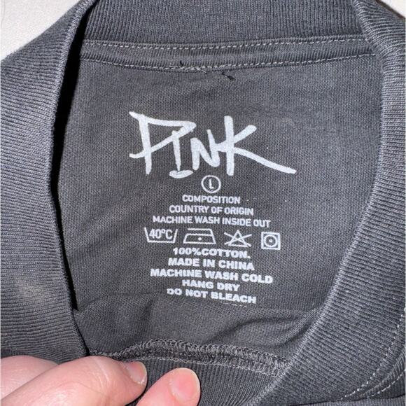 P!nk Pink Trustfall Tour 2023, Size S or L, New without Tag - Picture 7 of 8
